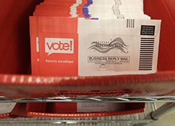photo of vote-by-mail-ballot mailers